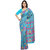 Ligalz Turquaise BhagalPuri Silk Saree