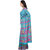 Ligalz Turquaise BhagalPuri Silk Saree