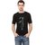 Amiable Solid Men Round Neck Black T-Shirt