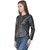 Raabta Fashion Black Biker Full Faux Leather Jacket