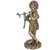 Lord Krishna Brassware Statue In Antique Finish By Aakrati