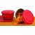 Shubh Shop 2pcs Red Micro Safe bowl