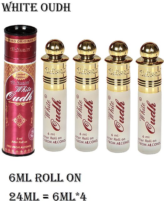 Buy Al Nuaim 24ML White Oudh Attar 100 Percent Original And