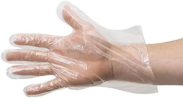 plastic serving gloves