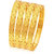 Bhagya Lakshmi Traditional Gold Plated Bangles For Women (Set of 6)