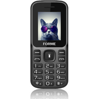 Forme N1 Feature Mobile Phone(Black+Red) ( 850 MAh Batt
