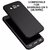 MOBIMON 360 Degree Full Body Protection Front Back Case Cover (iPaky Style) with Tempered Glass for Samsung ON5 - BLACK