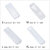 4 Pcs Silicone TV Remote Control Dust Cover Storage Bag Protective HolderS+M+L+XL