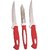 Kitchen Stainless Steel S G Knife And Peeler Set, 2 Knives 1 Peeler, 3 Pieces Set
