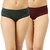 JIL Delux Multicolor Plain Panty - Set of 2 ( Color May Vary )