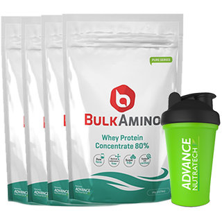 Advance Nutratech Bulkamino Whey Protein Concentrate 80 - 130343150