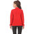 Texco Red Zippered Sweatshirt for Women