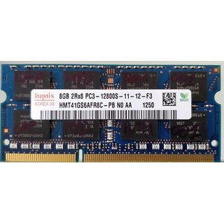                       8 GB PC3L DDR3 RAM for Laptop 1600Mhz                                              