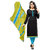 Shree Ganesh Retail Womens Cotton Jacquard Churidar Salwar Kameez Unstitched Dress Material (BLACK 85013 )