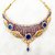 Preety Gold Plated Party Wear Kundan Necklace Earrings Tika Jewelry Set