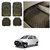 AutoStark Transparent Black Car Floor / Foot Mats For Maruti Suzuki Alto (Old)