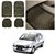 AutoStark Transparent Black Car Floor / Foot Mats For Ford Ikon