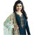 Salwar Soul Green Georgette Embroidered Anarkali Suit Material