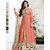 Salwar Soul Pink Silk Self Design Salwar Suit Material (Unstitched)