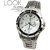 New Rosra Round Dial Silver Strap Mens Watch By KH collection
