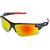 Fair-X Unisex Red UV Protection Sports Sunglasses