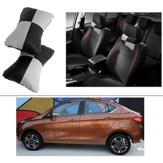 Buy AutoStark Designer Car Seat Neck Cushion Pillow - Black and Grey ... Buy AutoStark Designer Car Seat Neck Cushion Pillow - Black and Grey ...