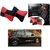 AutoStark Designer Car Seat Neck Cushion Pillow - Red and Black Colour For Honda WR-V