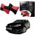 AutoStark Designer Car Seat Neck Cushion Pillow - Red and Black Colour For Chevrolet Optra Magnum