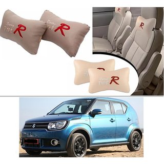 Buy AutoStark Type R Car Seat Neck Cushion Pillow Beige Colour For Maruti Suzuki Ignis Online 398 from ShopClues