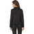 Texco Women'S Black Full Sleeves Zippered Jackets