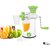Incredible Hand Manual Fruit And Vegetable Juicer 3in1 With Chilly Cutter/Beater