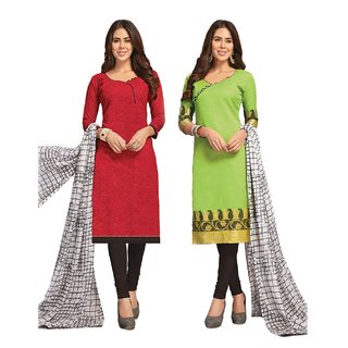 Double top churidar materials sales online shopping