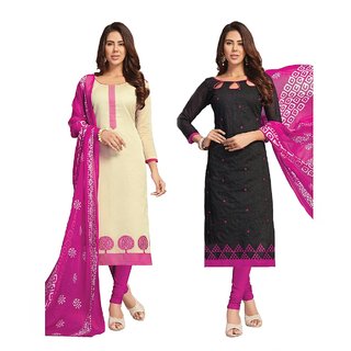 Double top churidar materials online shopping shop
