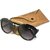 Silver Kartz Black UV Protection Aviator Sunglasses