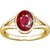 Divya Shakti 7.25-7.50 Ratti Ruby Ring ( Maanik / Manikya Stone Panchadhatu Ring ) 100% Original AAA Quality Gemstone
