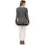 Texco hi-fashion smart casual milange dark grey ruffle hemline shrug