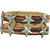 ALPHA MAN Star Of The Show  Tan Brown Strap Faux Leather Bracelet