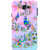 Galaxy J7 Max Case, Galaxy On Max Case, Peacock Flower Slim Fit Hard Case Cover/Back Cover for Samsung Galaxy J7 Max