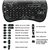 Rooq Mini 2.4Ghz Wireless Bluetooth Touch pad Keyboard Black Bluetooth Keyboard Mouse Combo Mouse For Pc/Pad/360Xbox/Ps3/Google Android Tv Box