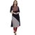 Janasya Women's Navy Blue Printed Crepe Straight Kurti