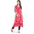 Janasya Women's Multicolor Embellished Rayon A-Line Kurti