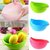 Kitchen Fruit Vegetable Rice Washing Strainer Bowl Storage Basket (Multicolor)