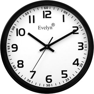Evelyn Round Design Wall Clock For Office Bed Room Lobby Kitchen Stylish Clocks Modern Evc 016 Evelyn Round Design Wall Clock For Office Bed Room Lobby Kitchen Stylish Clocks Modern