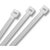 1000 PCS 4 INCH CABLE TIE 100 MM WHITE NYLON CABLE TIE ZIP WIRE ORGANISER TIE