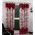 India FurnishPanel Design Maroon Color Eyelet Curtain Door Length Set of 2