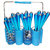 stylish blue cutlery set with beautiful stand for dining table, ideal kitcken commodity cutlery set 24 pieces dinner set