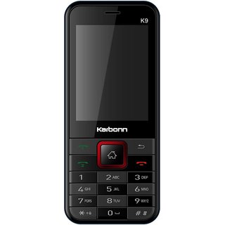 Karbonn K9 Jumbo Dual Sim Mobile Phone Red+Black