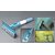 3in1 Double Side  Cleaning Brush Squeeze Water Spray Glass Wall Kitchen Bathroom Wiper Tool
