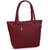 Clementine Premium PU Leather Women's Handbag (Maroon Color sskclem218)