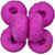 M.G Baby Soft.Purple Pack of 12 Balls, hand knitting  Acrylic yarn wool balls thread for Art & craft, Crochet and needle